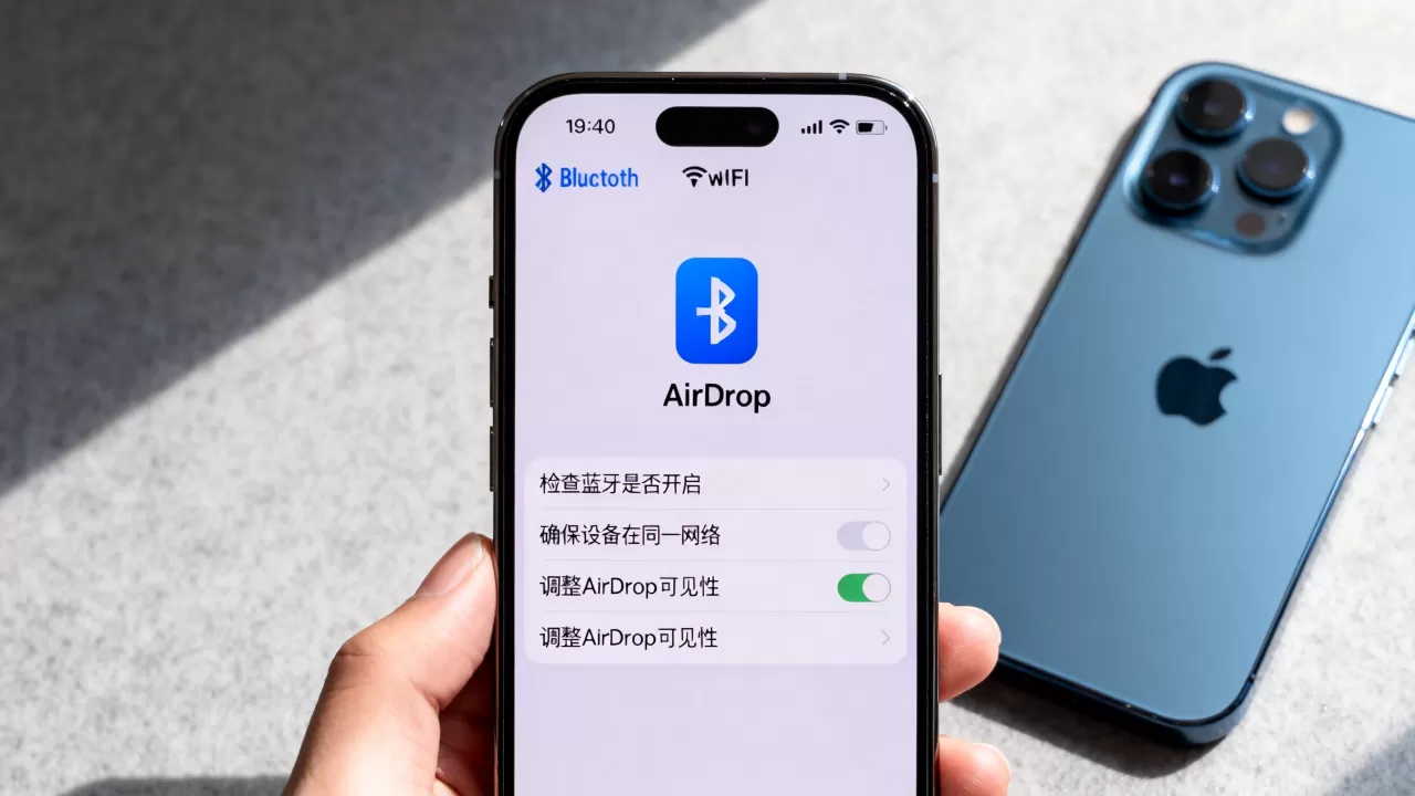 iPhone AirDrop搜不到怎么办，AirDrop搜不到设备