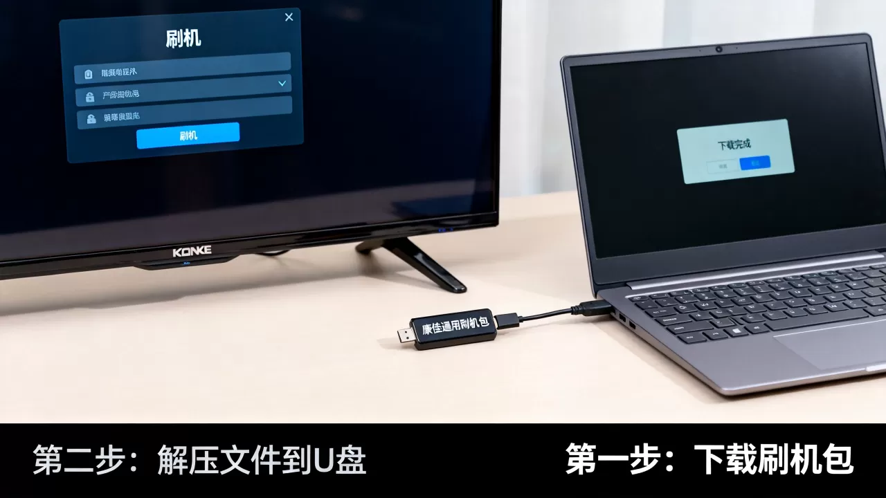 康佳通用刷机包怎么用，康佳电视刷机包下载
