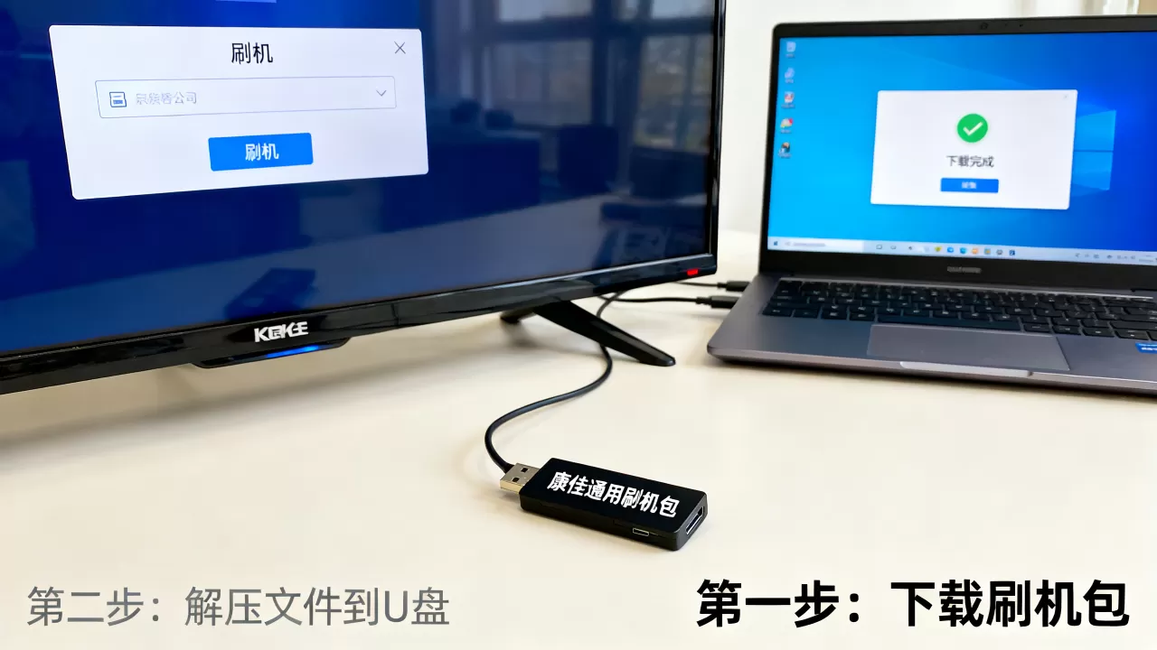 康佳通用刷机包怎么用，康佳电视刷机包下载