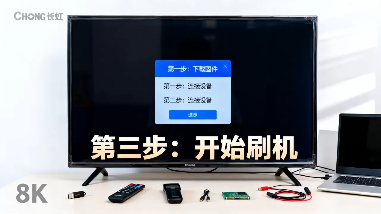 长虹电视怎样刷机，长虹电视刷机教程