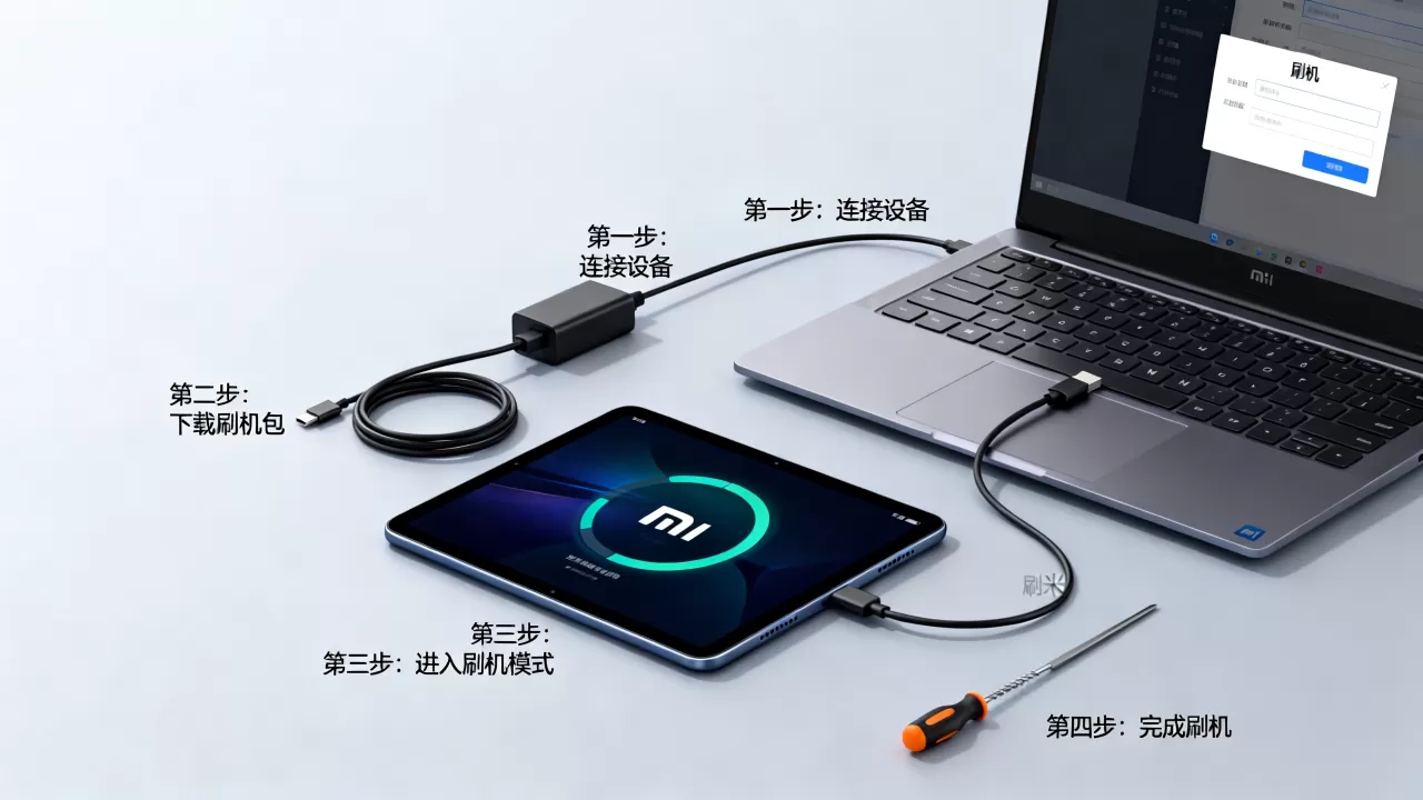 小米平板刷机CM教程，小米平板刷机教程