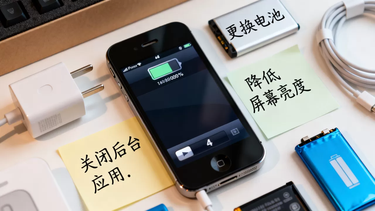 iphone4费电怎么办？iphone4耗电快怎么解决