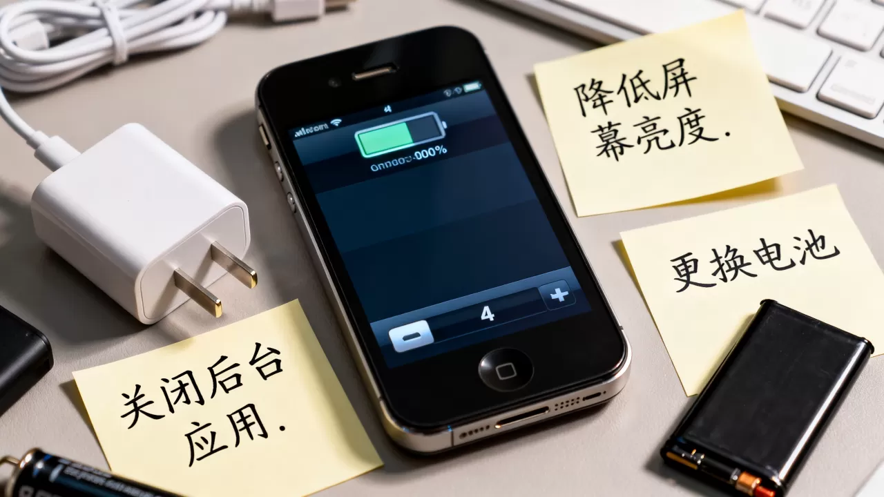 iphone4费电怎么办？iphone4耗电快怎么解决