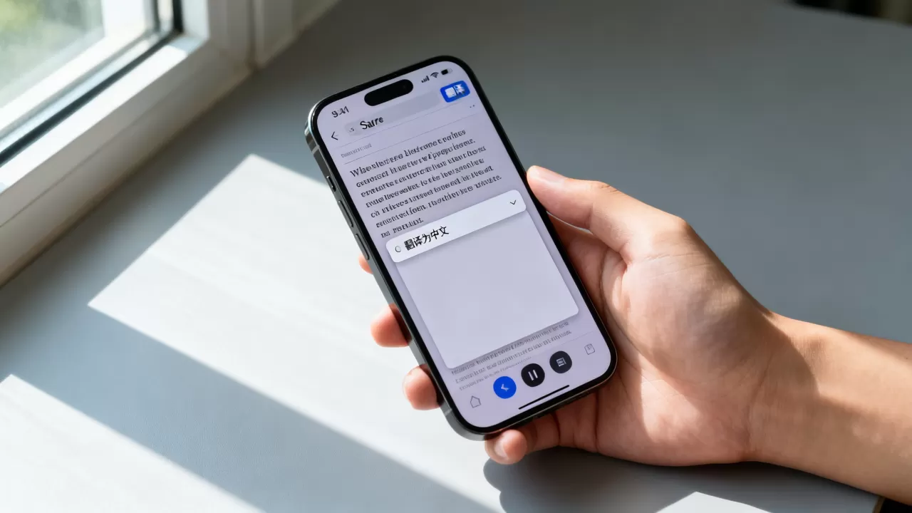 iphone翻译网页怎么用，iphone自带翻译功能