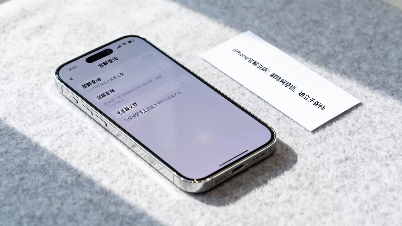 iphone官解查询是保修吗，iphone官解查询