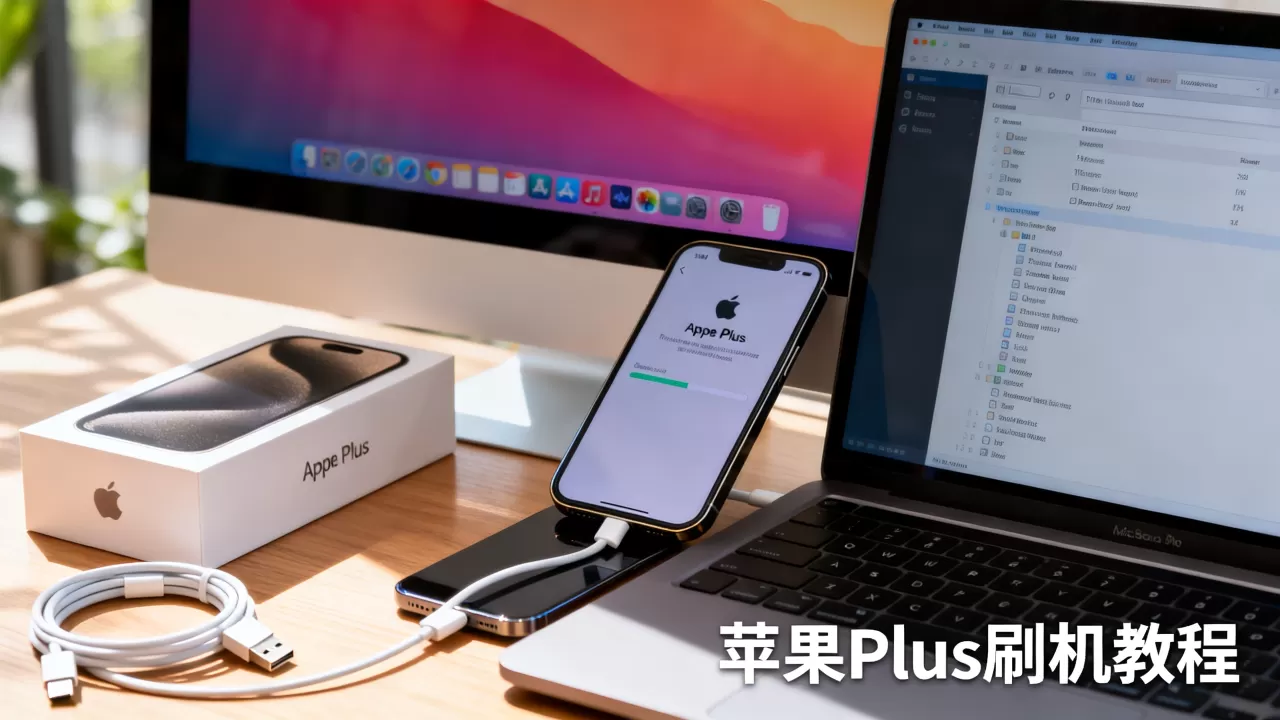 苹果plus刷机教程，苹果plus刷机教程