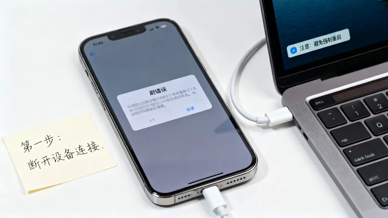 苹果手机强行刷机变砖怎么办，苹果手机强行刷机