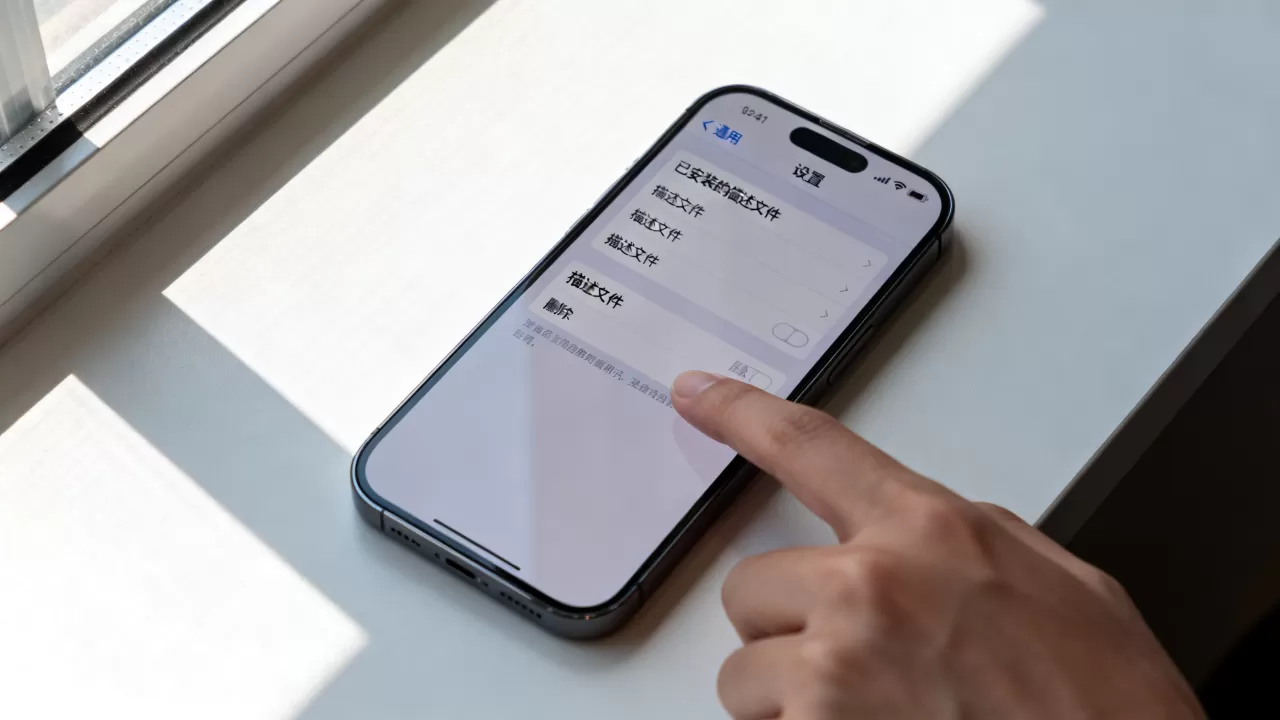 iPhone预置描述文件是什么，iPhone预置描述文件怎么删除
