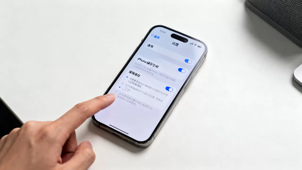 iPhone清除app缓存方法，iPhone清理缓存