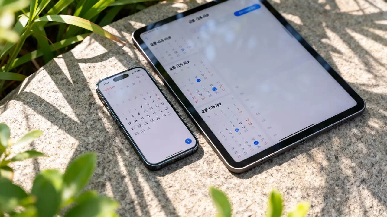 iphone和ipad日历不同步怎么办，iphone日历同步