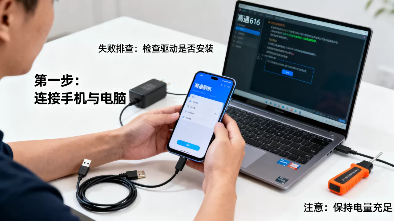 高通616刷机教程，高通616刷机失败怎么办