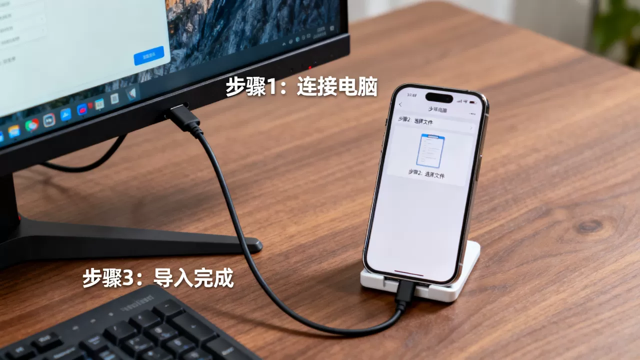 txt怎么放到iphone，iphone导入txt文档
