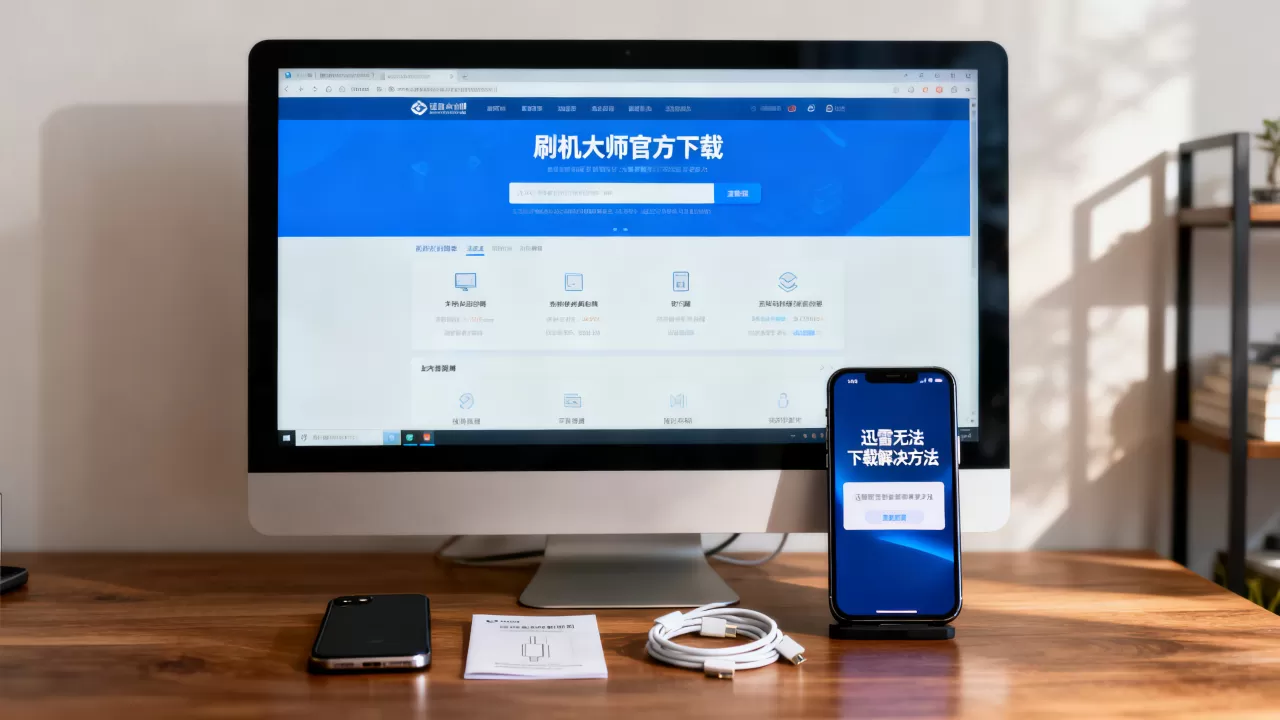刷机大师迅雷下载不了怎么办，刷机大师官方下载