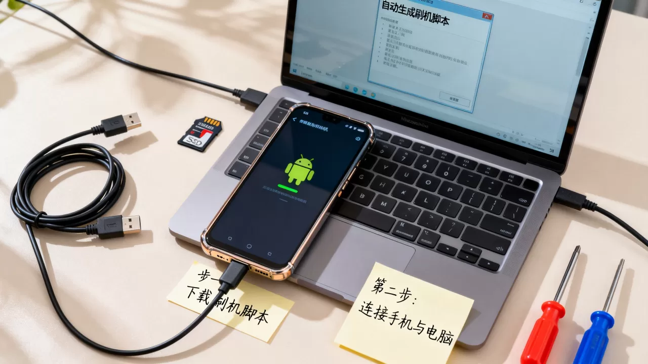 自动生成刷机脚本，一键刷机软件怎么用，安卓手机刷机教程