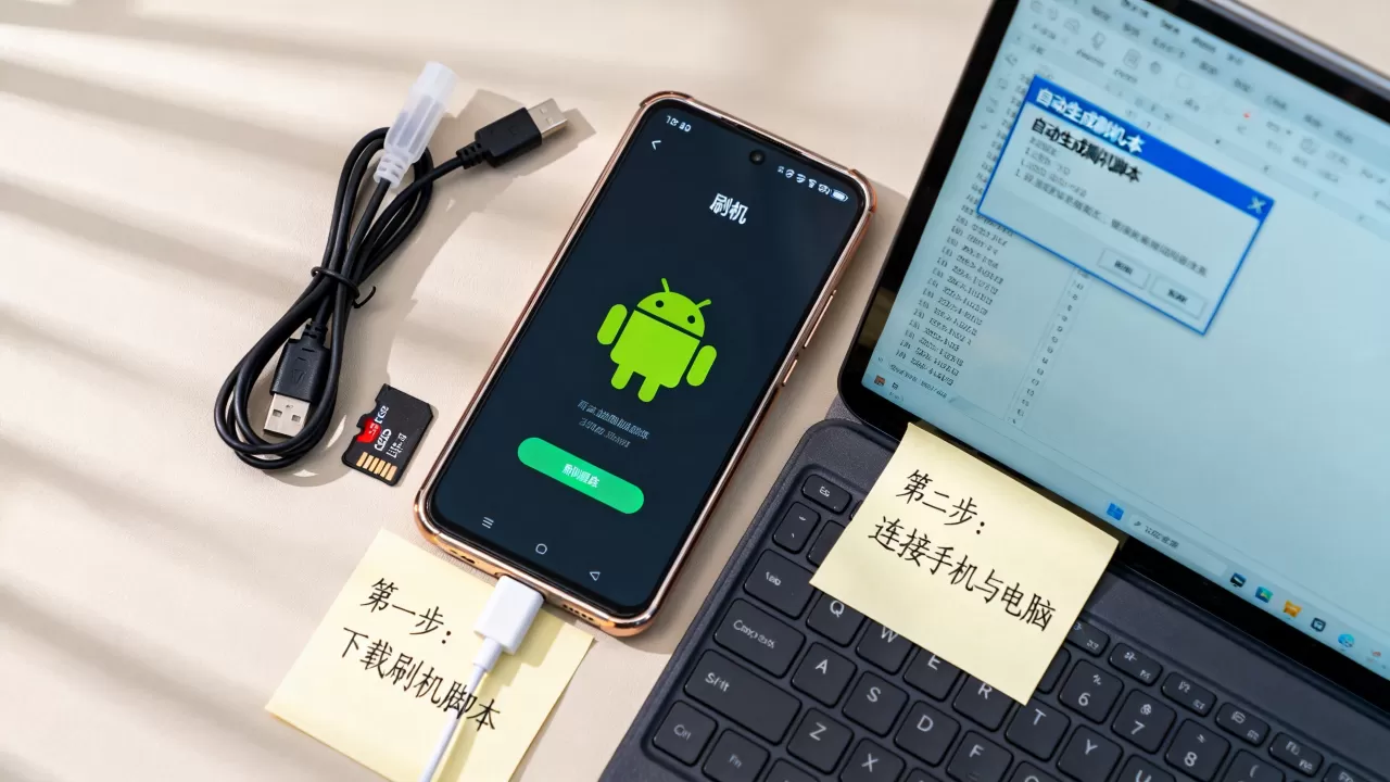 自动生成刷机脚本，一键刷机软件怎么用，安卓手机刷机教程