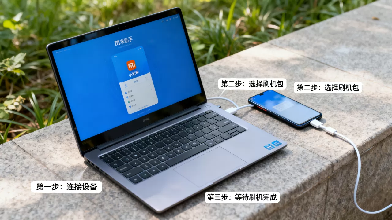 小米助手刷机卡住怎么办，小米助手刷机教程