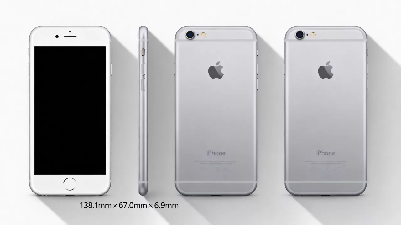 iphone6测量尺寸是多少，iphone6长宽多大
