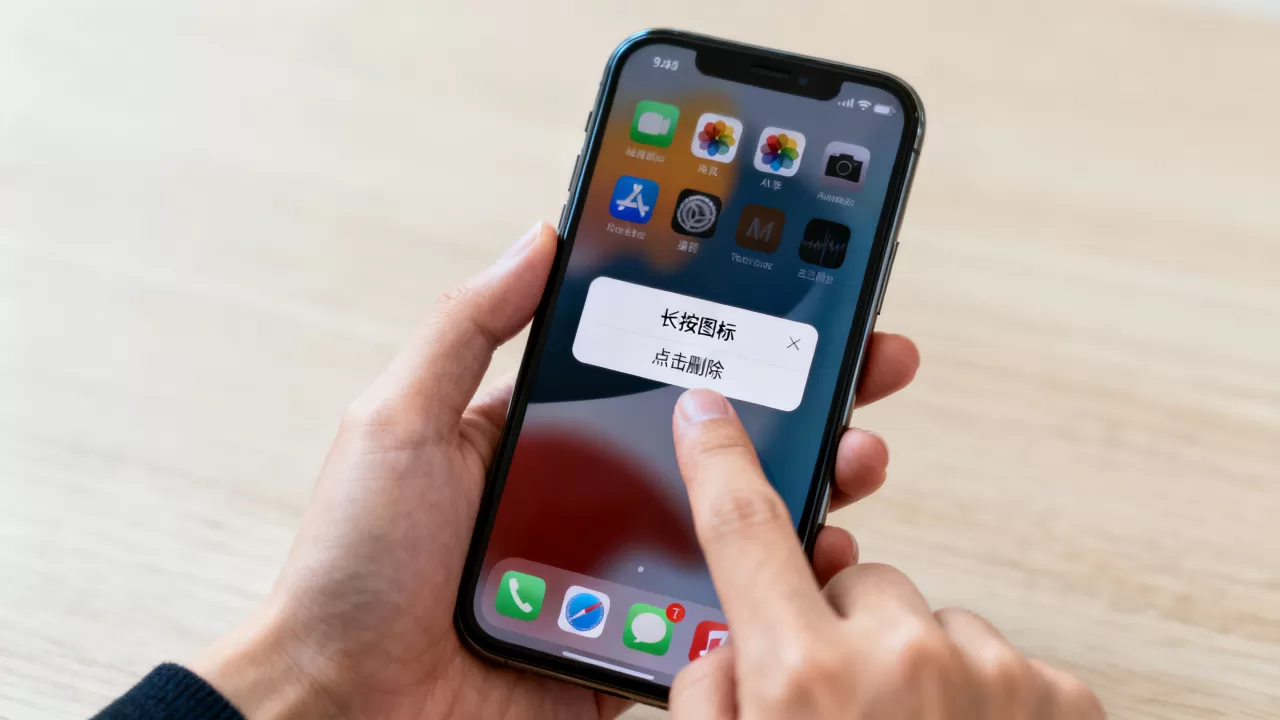 iPhone app删不掉怎么办，苹果手机软件无法删除