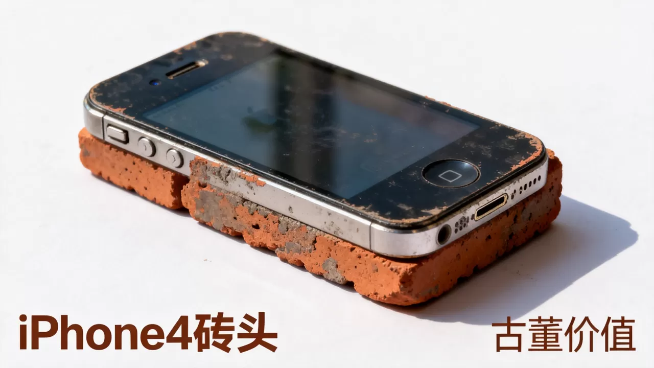 iphone4砖头是古董吗，iphone4砖头值多少钱