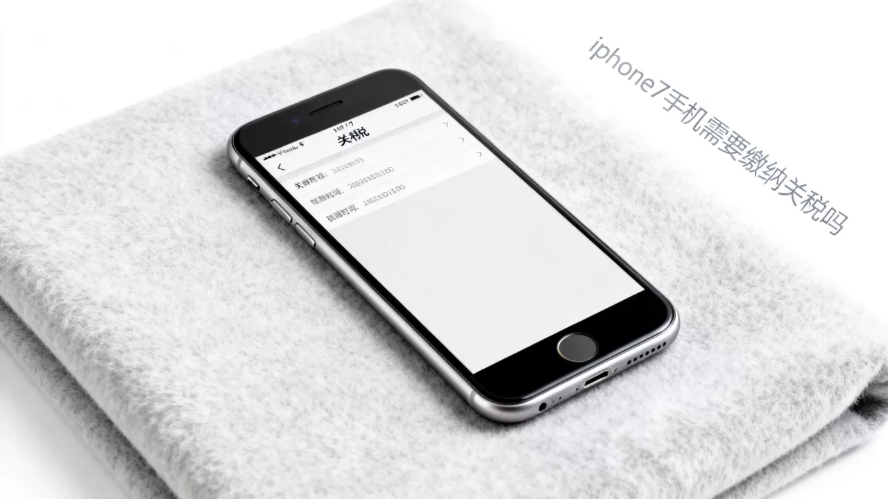 iphone7交税，iphone7手机需要缴纳关税吗