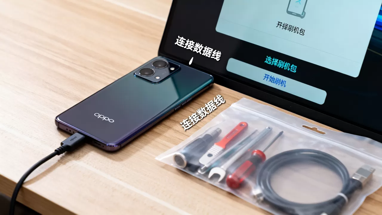 OPPO 1105刷机教程，OPPO 1105怎么刷机，OPPO 1105刷机包