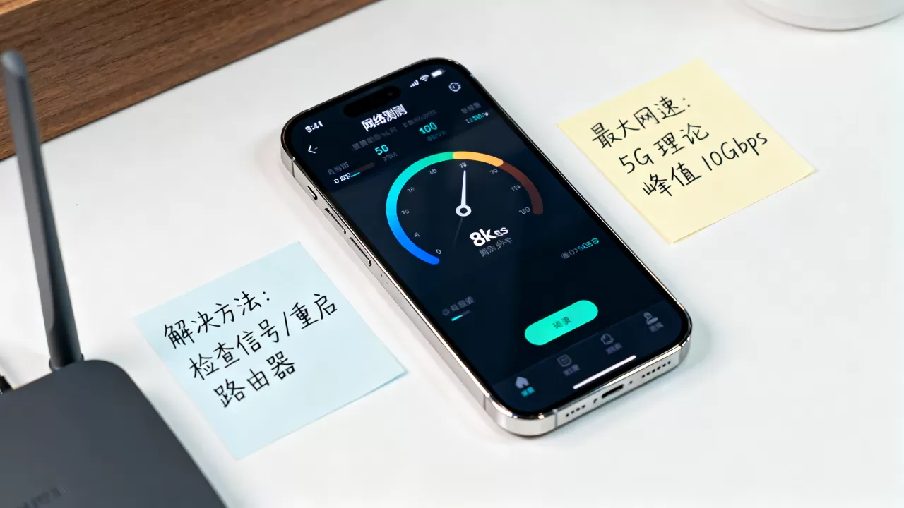 iPhone最大网速是多少？iPhone网速慢怎么办