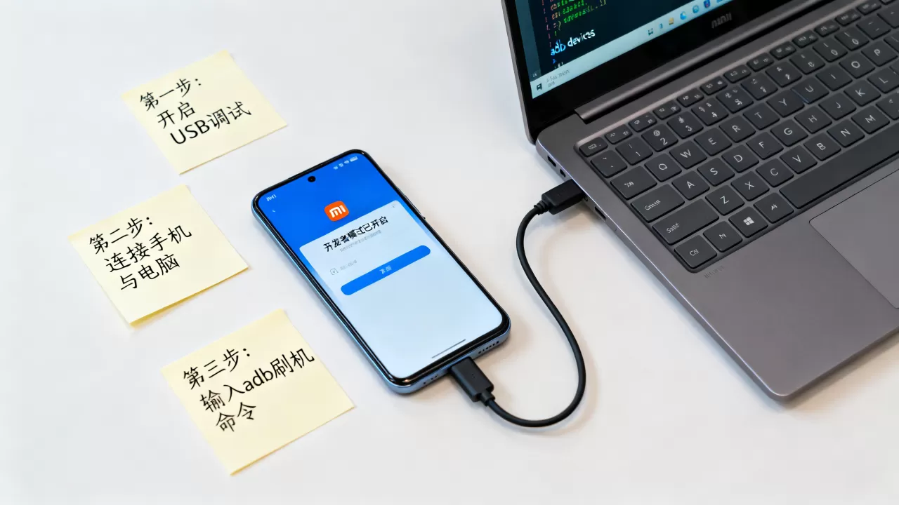 小米adb刷机命令怎么操作，小米手机刷机教程