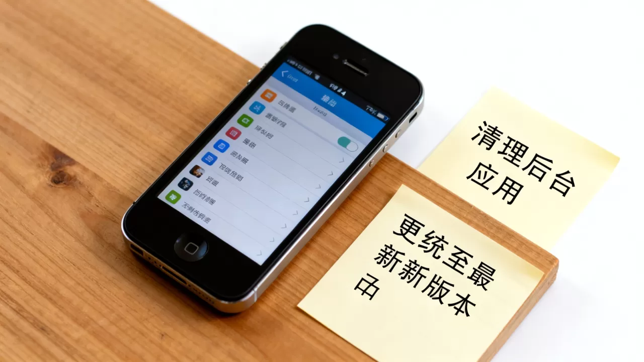 iphone4好慢怎么办，iphone4卡顿解决方法