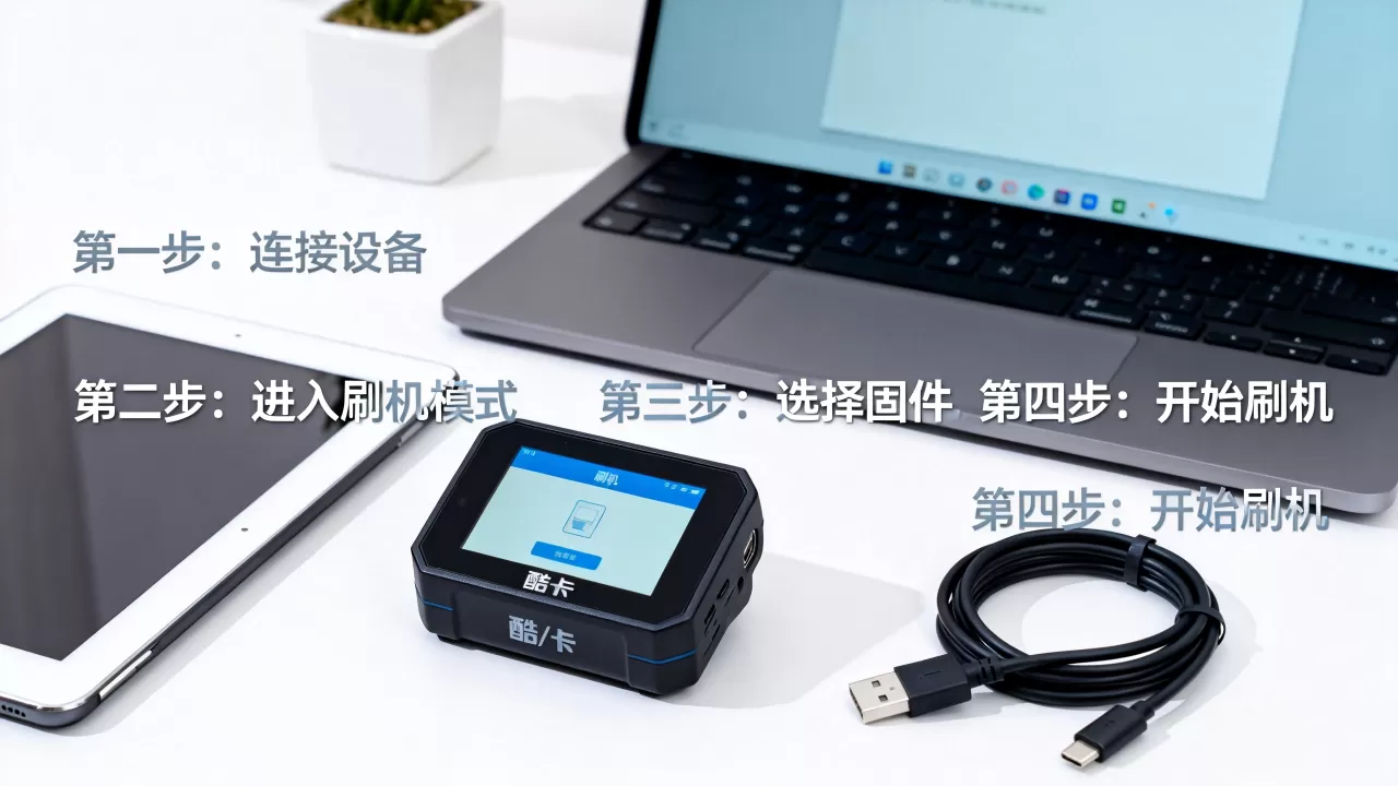 酷卡怎么刷机，酷卡刷机教程