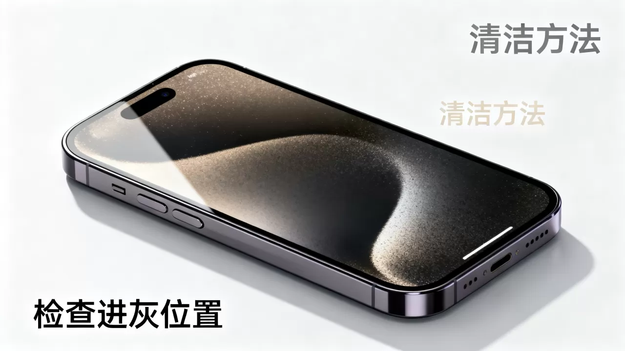 iphone背光进灰怎么办，iphone背光进灰
