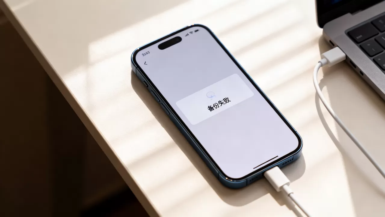 iphone 显示备份失败怎么办，iphone 备份失败