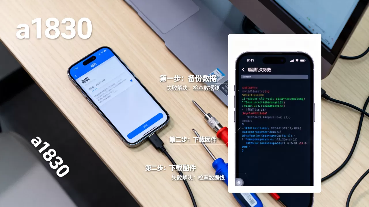 a1830刷机教程，a1830刷机失败怎么办