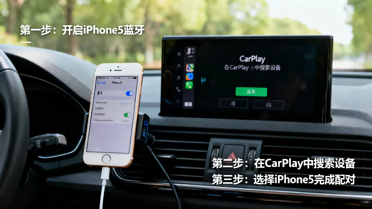 CarPlay能用iPhone5吗，CarPlay怎么连接