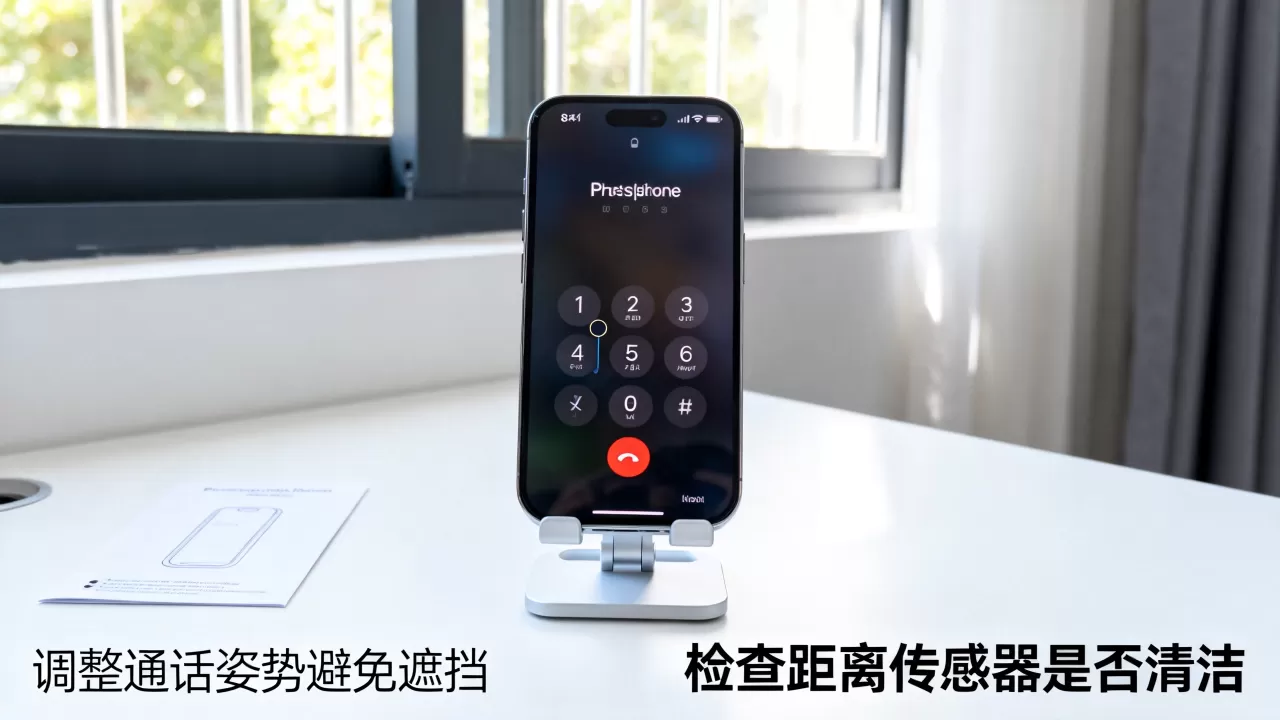 iphone通话熄屏怎么解决，iphone通话自动熄屏