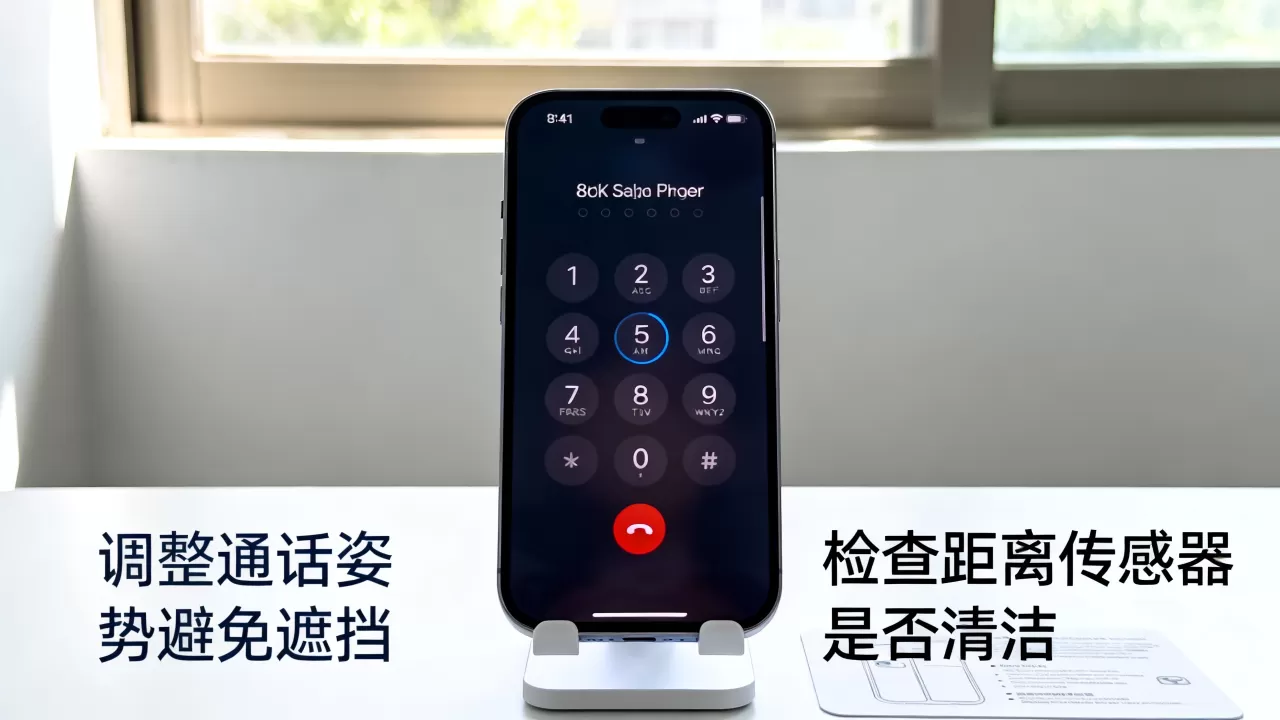 iphone通话熄屏怎么解决，iphone通话自动熄屏