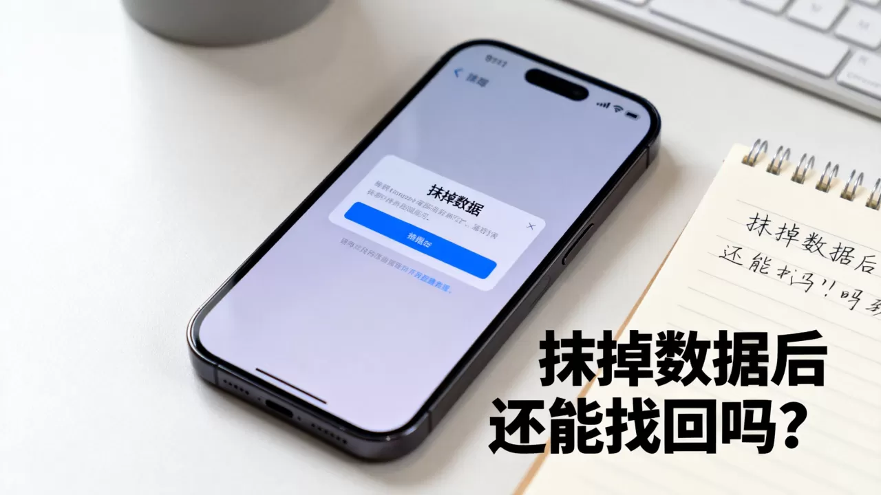 iphone丢失后抹掉数据还能找回吗，iphone丢失抹掉数据