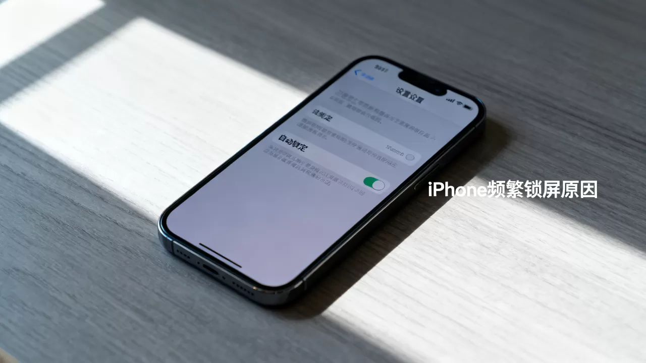 iphone频繁锁屏怎么回事，iphone频繁锁屏