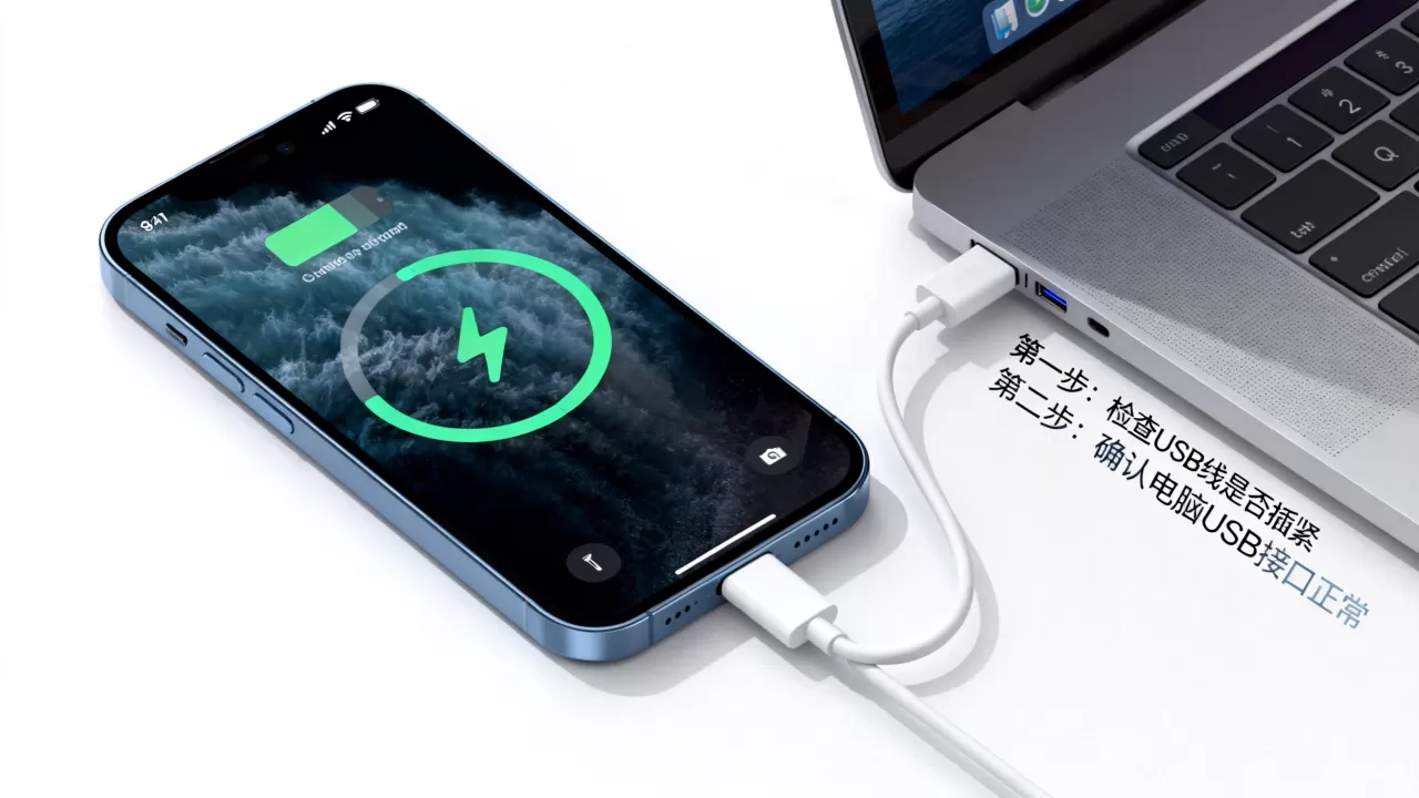 iphone usb怎么打开，iPhone连接电脑没反应怎么办