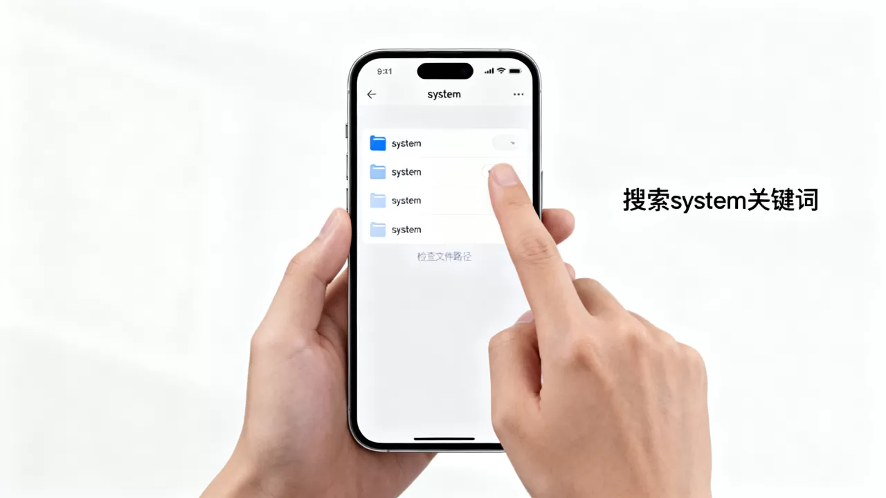 iPhone找不到system文件怎么办，iPhone找不到system文件夹