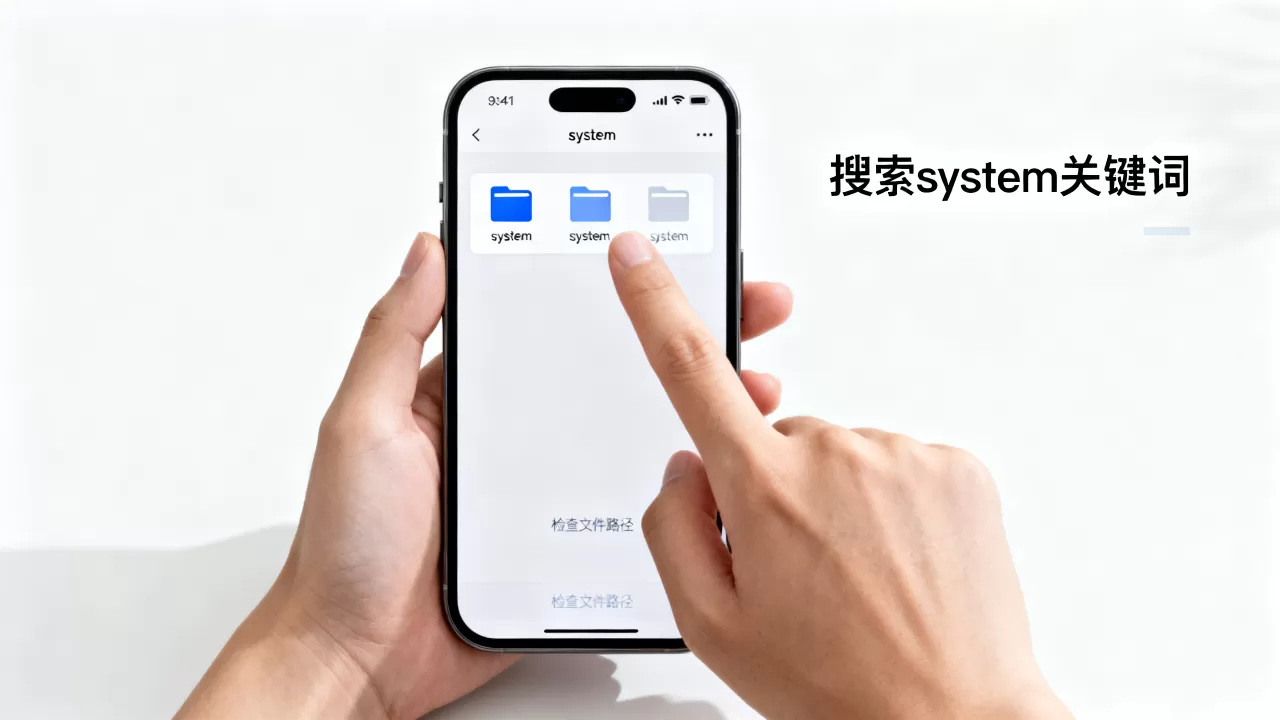 iPhone找不到system文件怎么办，iPhone找不到system文件夹