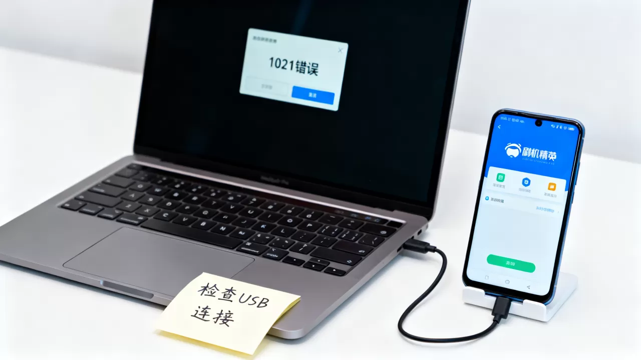刷机精灵1021错误怎么办，刷机精灵1021错误