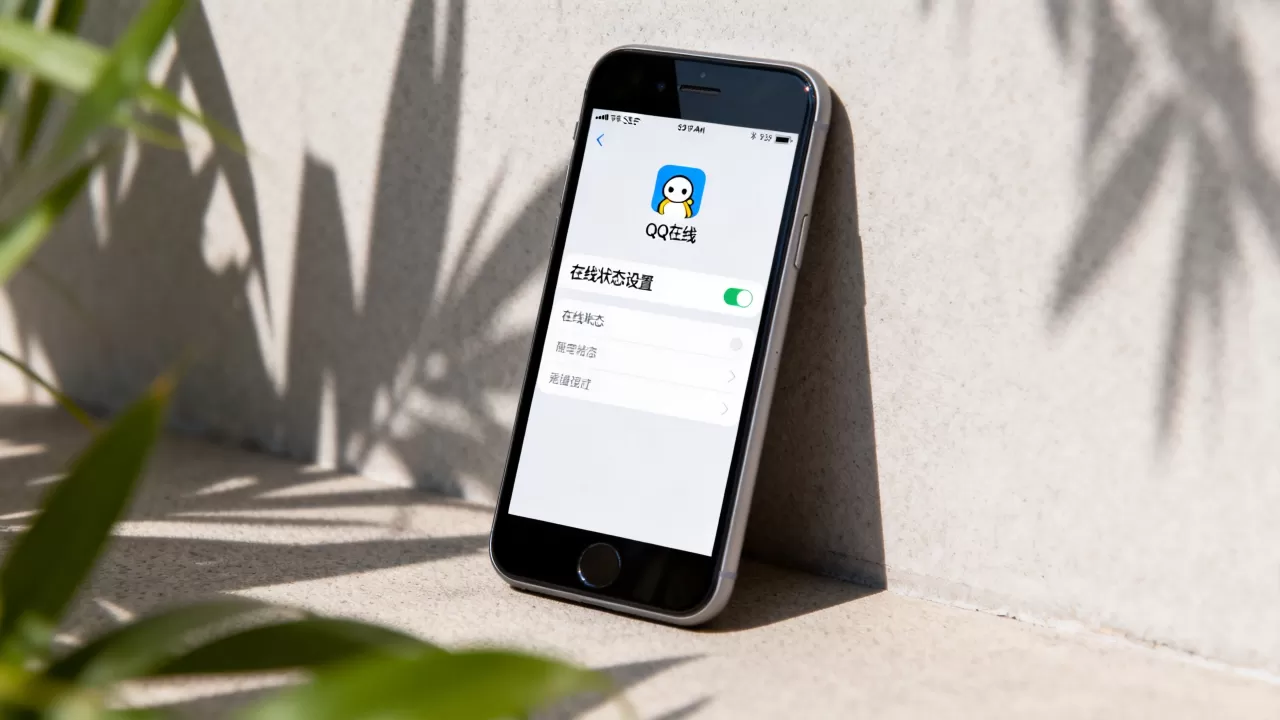 QQ iPhone SE在线状态怎么看，iPhone SE怎么让QQ显示在线