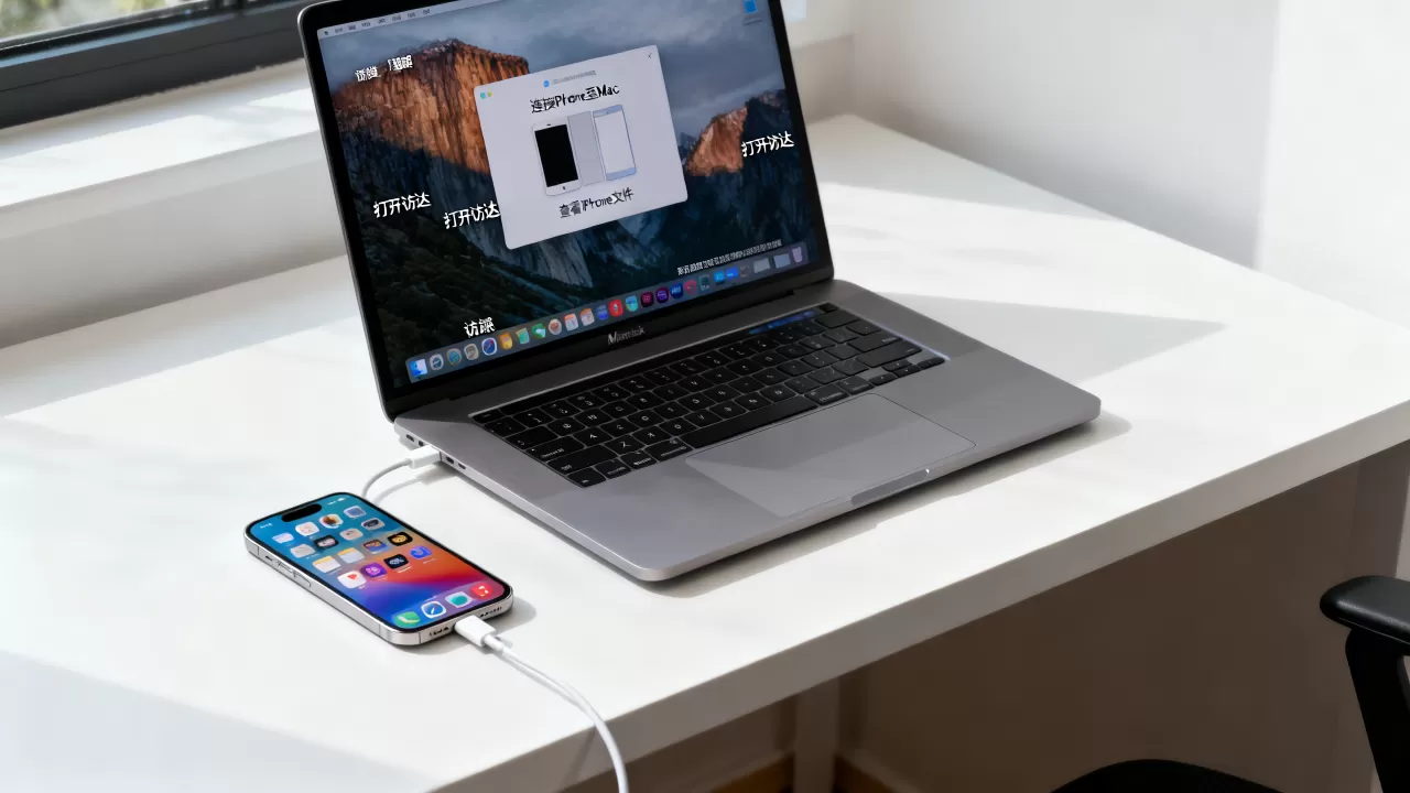 mac怎么查看iphone文件，mac查看iphone文件