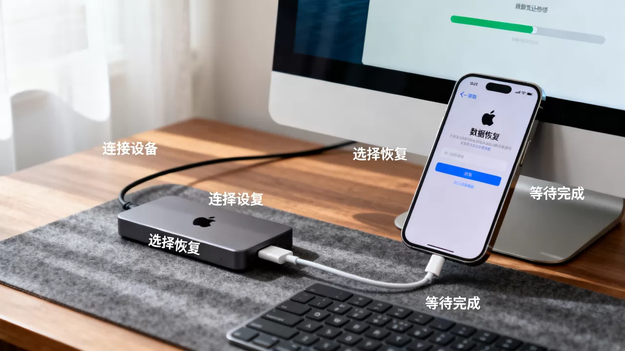 苹果刷机图片没了怎么找回？手机数据恢复技巧