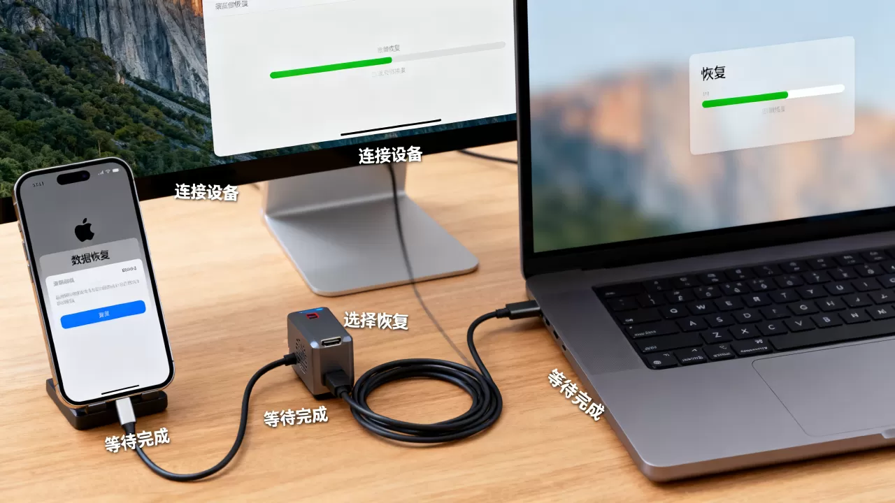 苹果刷机图片没了怎么找回？手机数据恢复技巧