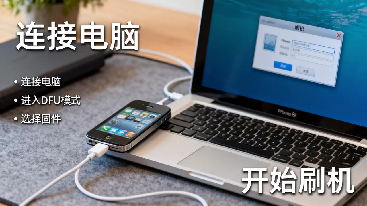 iphon4刷机教程，iphone4刷机失败怎么办