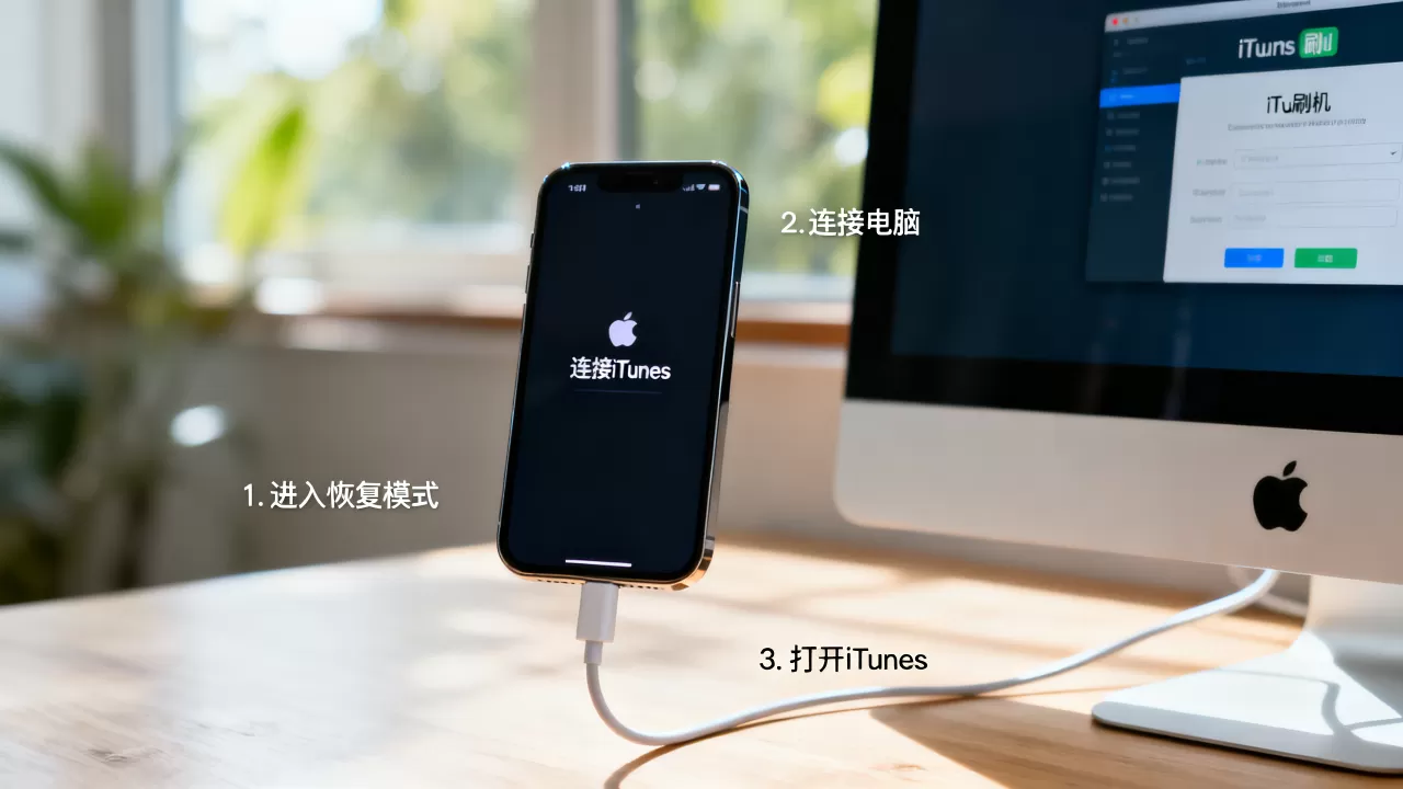 ios恢复模式刷机教程，ios恢复模式刷机