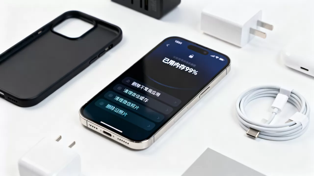 iphone已用内存99怎么办，iphone内存不足清理方法