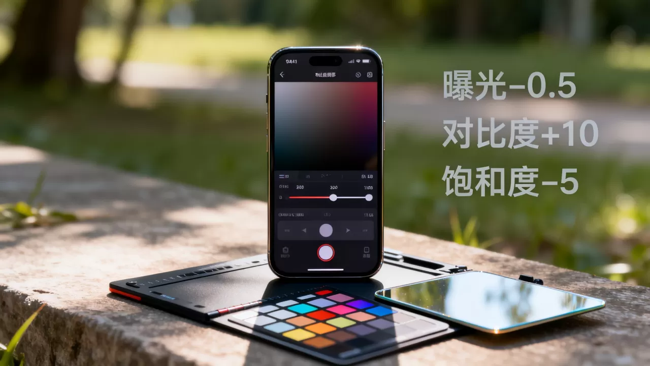 iphone摄影师怎么调出电影感，iphone摄影调色参数