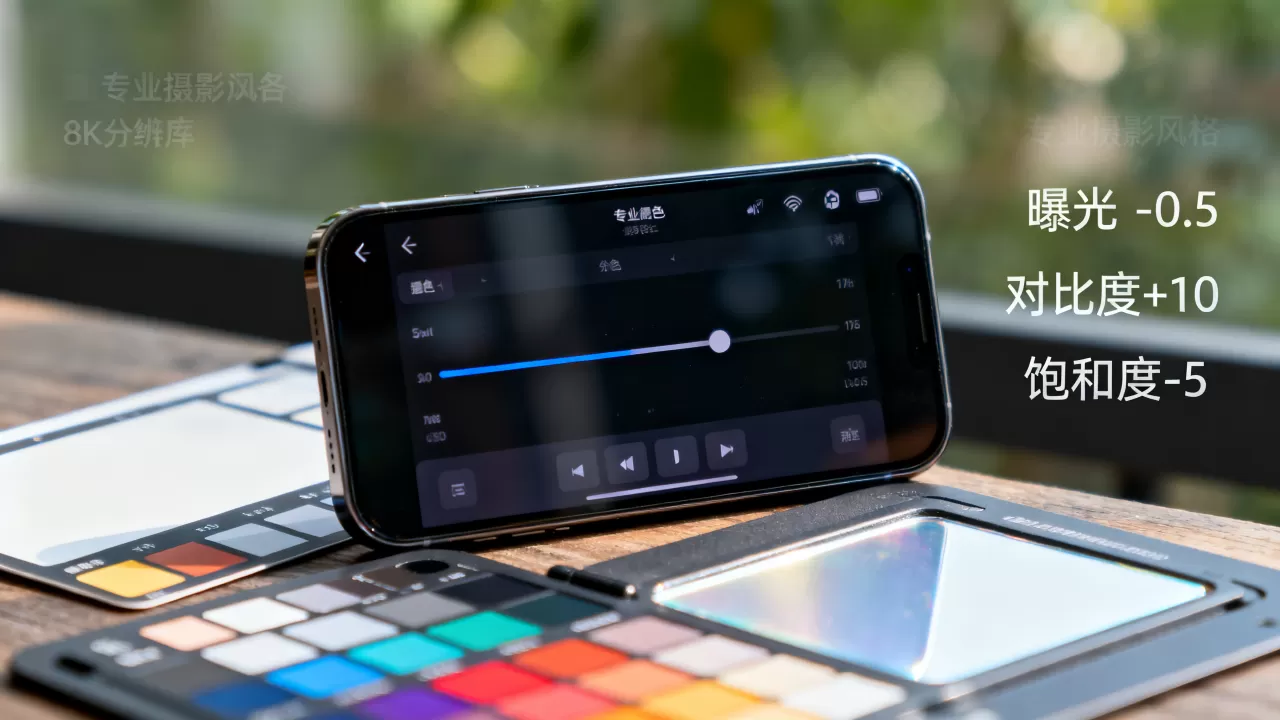 iphone摄影师怎么调出电影感，iphone摄影调色参数